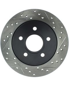 StopTech 12-15 Ford Focus w/ Rear Disc Brakes Rear Left Slotted & Drilled Rotor buy in USA