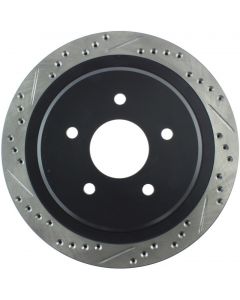 StopTech 97-10 Chevy Corvette Slotted & Drilled Rear Right Rotor buy in USA