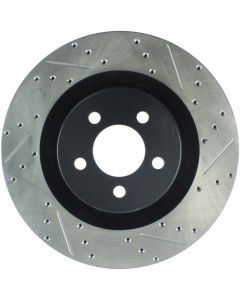 StopTech SportStop 06-09 Chrysler SRT-8 Front Left Drilled & Slotted Rotor buy in USA