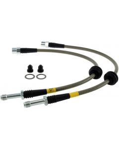 StopTech 09 Audi A4 Sedan / 08-10 A5-S5 Rear Stainless Steel Brake Line Kit buy in USA