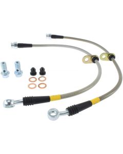 StopTech 99-00 Civic Si w/Rear Disc Brakes Front SS Brake Lines buy in USA