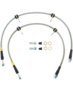 StopTech 90-93 Acura Integra / 90-91 Honda CRX Si Rear Disc Rear SS Brake Lines buy in USA