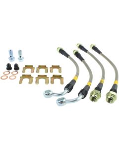 StopTech 05-06 LGT Stainless Steel Rear Brake Lines (4 Line Kit) buy in USA