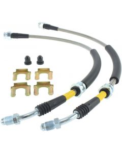 StopTech 07-09 Mazdaspeed3 / 04-07 Mazda 3 Stainless Steel Front Brake Lines buy in USA