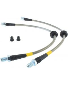 StopTech 07-09 Mazdaspeed3 / 04-07 Mazda 3 Stainless Steel Rear Brake Lines buy in USA