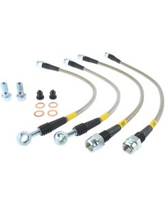 StopTech 07-08 Cadillac Escalade Stainless Steel Rear Brake Lines buy in USA