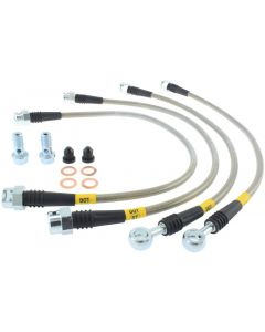 StopTech 08-17 Chevrolet Silverado 1500 Stainless Steel Rear Brake Lines buy in USA