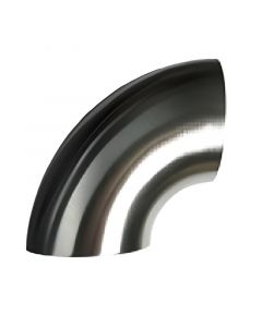 Stainless Bros 2.25in SS304 90 Degree Elbow 1D / 2.25in CLR - 16GA / .065in - No Leg Mandrel Bend buy in USA