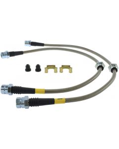 StopTech 08-12 VW Golf R32/Golf R Front Stainless Steel Brake Line Kit buy in USA