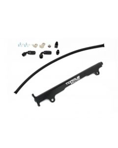 Torque Solution Mitsubishi Evo X Billet Aluminum Fuel Rail - Black buy in USA