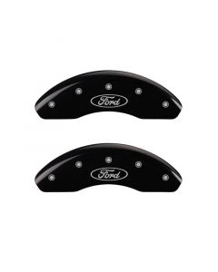 MGP 4 Caliper Covers Engraved Front Mustang Engraved Rear SN95/GT Black finish silver ch buy in USA