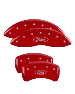 MGP 4 Caliper Covers Engraved Front & Rear ST Red finish silver ch buy in USA