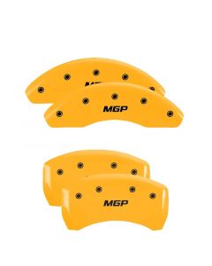 MGP 4 Caliper Covers Engraved Front & Rear MGP Red finish silver ch buy in USA