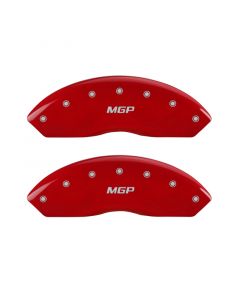 MGP 4 Caliper Covers Engraved Front RAM Engraved Rear RAMHEAD Red finish silver ch buy in USA