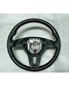 MERCEDES SLK 172 STEERING WHEEL WOOD BLACK GLOSS LEATHER C W204 GLK X204 W212 buy in USA