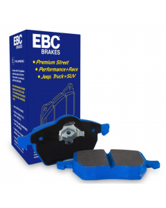 EBC 12-16 Porsche Boxster 2.7L (Cast Iron Rotors Only) Bluestuff Front Brake Pads buy in USA