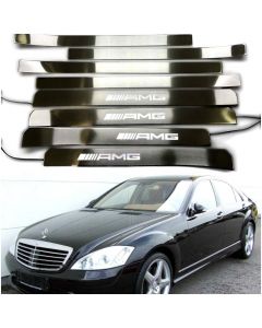 W221 AMG Style S65 S500 S550 S600 Mercedes-Benz S Class Entrance mouldings LED Illuminated Door Sills Interior Trims buy in USA