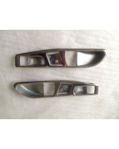 1980 MERCEDES SL SLC R107 Chrome Door Handle Trims Surround Pair 1972-1989 buy in USA