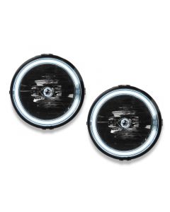 Raxiom 05-12 Ford Mustang GT LED Halo Fog Lights (Smoked) buy in USA