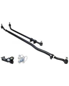 RockJock JL/JT Currectlync Steering System Forged Drag Link 42mm Tie Rod Tube w/Stabilizer Brackets buy in USA