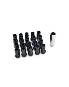 ISR Performance Steel 50mm Open Ended Lug Nuts M12x1.25 - Black buy in USA