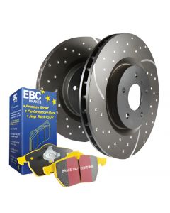 EBC Stage 5 Kit Yellowstuff Pads and GD Rotors Rear 2005-2023 buy in USA