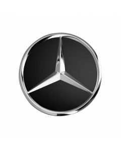 Mercedes-Benz Radnabenabdeckung schwarz hochglänzend, 1 Stück buy in USA