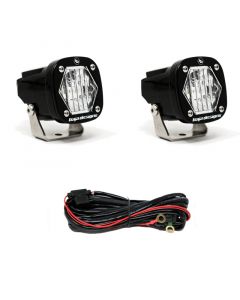 Baja Designs S1 Wide Cornering LED Light w/ Mounting Bracket Pair buy in USA