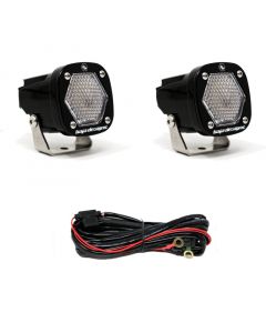 Baja Designs S1 Work/Scene LED Light w/ Mounting Bracket Pair buy in USA