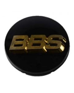 BBS Center Cap 70.6mm Black/Gold (3-tab) (56.24.080) buy in USA