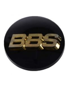 BBS Center Cap 70.6mm Black/Gold (4-tab) (56.24.120) buy in USA