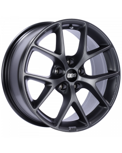 BBS SR 18x8 5x112 ET35 Satin Grey Wheel -82mm PFS/Clip Required buy in USA