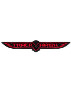 Carbon Fiber Trackhawk V2 Trunk Badge buy in USA