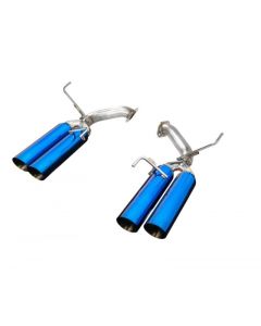 Remark 2022+ Subaru WRX BOSO Edition Axle Back Exhaust w/ Burnt Blue Stainless Tips buy in USA