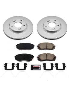 Power Stop 2022 Hyundai Kona Front Z17 Coated Brake Kit buy in USA