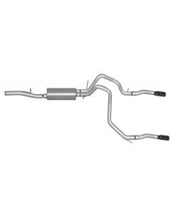 Gibson 10-19 Chevrolet Tahoe LS 5.3L 2.25in Cat-Back Dual Split Exhaust - Stainless buy in USA