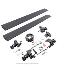 Go Rhino 07-13 Chevrolet Silverado 1500 4DR Crew Cab E1 Electric Running Board Kit - Textured Black buy in USA