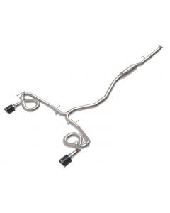 aFe 22-23 Honda Civic Si L4 1.5L (t) Takeda 2.5in to 3in 304 SS Cat-Back Exhaust w/Carbon Fiber Tips buy in USA