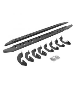 Go Rhino 2022 Toyota Tundra Crew Max RB20 Slim Running Board + Brackets - Bedliner Coating buy in USA