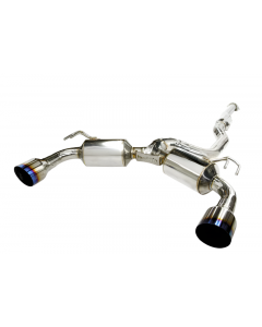 Invidia 2009+ Mitsubishi Evo X Dual N1 Titanium Tip Cat-back Exhaust buy in USA