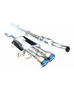 Invidia 13+ Ford Focus ST Q300 Oval Titanium Tip Cat-back Exhaust buy in USA