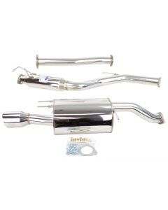 Invidia 14-15 Honda Civic Si K24 Coupe Q300 Rolled Stainless Steel Tip Cat-back Exhaust buy in USA