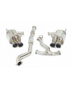 Invidia 2022+ Subaru WRX Q300 Single Layer Titanium Burnt Quad Tip Cat-back Exhaust buy in USA