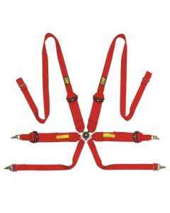 OMP Tecnica 3/2 Safety Harness - Red buy in USA