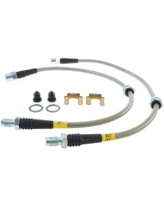 StopTech 08-13 BMW 335i xDrive Stainless Steel Front Brake Lines buy in USA