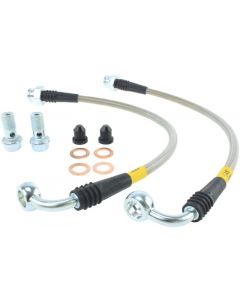 StopTech 07-08 Infiniti G35 Rear Stainless Steel Brake Lines buy in USA