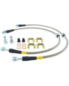 StopTech 95-99 Mitsubishi Eclipse Stainless Steel Front Brake Lines buy in USA