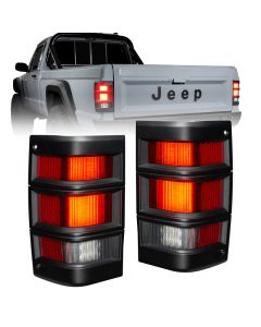 ORACLE Lighting Jeep Comanche MJ LED Tail Lights - Standard Red Lens buy in USA