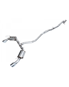 AWE Tuning 22+ Honda Civic Si/Acura Integra Touring Edition Catback Exhaust - Dual Chrome Silver Tip buy in USA