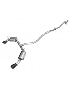 AWE Tuning 22+ Honda Civic Si/Acura Integra Touring Edition Catback Exhaust - Dual Diamond Black Tip buy in USA